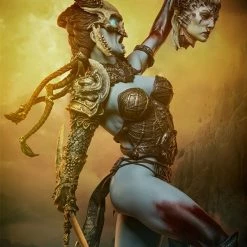 Vendor-unknown Sideshow Court Of The Dead Kier Deaths Warbringer Premium Format Figure Statue Sideshow Collectibles