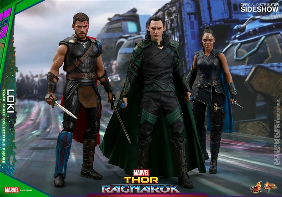 Vendor-unknown Hot Toys Marvel Thor: Ragnarok Loki 1/6 Scale 12" Action Figure 6 Vendor-unknown Hot Toys Marvel Thor: Ragnarok Loki 1/6 Scale 12" Action Figure