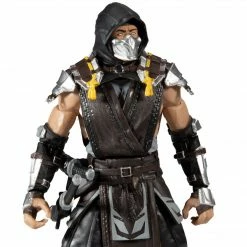 Maybang's Collectibles McFarlane Mortal Kombat Series 5 Action Figure Set Of 4 Liu Kang, Shao Kahn, Scorpion In The Shadows Variant & Sub-Zero Winter Purple Variant