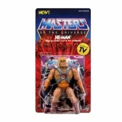 Maybang's Collectibles Super7 Masters Of The Universe Vintage Wave 1 Collction He-Man Action Figure