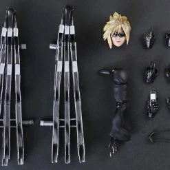 Maybang's Collectibles Square Enix Final Fantasy VII Advent Children Play Arts Kai Cloud Strife & Fenrir Bike Action Figure Set 16 Maybang's Collectibles Square Enix Final Fantasy VII Advent Children Play Arts Kai Cloud Strife & Fenrir Bike Action Figure Set