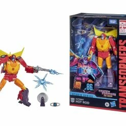 Maybang's Collectibles Hasbro Transformers Studio Series 86 Voyager Hot Rod Action Figure