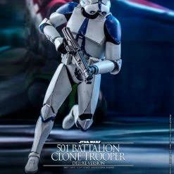 Maybang's Collectibles Hot Toys Star Wars The Clone Wars Clone Troopers 501st Battalion Clone Trooper (Deluxe) 1/6 Scale 12" Collectible Figure 24 Maybang's Collectibles Hot Toys Star Wars The Clone Wars Clone Troopers 501st Battalion Clone Trooper (Deluxe) 1/6 Scale 12
