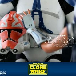 Maybang's Collectibles Hot Toys Star Wars The Clone Wars Clone Troopers 501st Battalion Clone Trooper (Deluxe) 1/6 Scale 12" Collectible Figure 35 Maybang's Collectibles Hot Toys Star Wars The Clone Wars Clone Troopers 501st Battalion Clone Trooper (Deluxe) 1/6 Scale 12