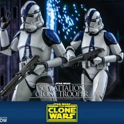 Maybang's Collectibles Hot Toys Star Wars The Clone Wars Clone Troopers 501st Battalion Clone Trooper 1/6 Scale 12