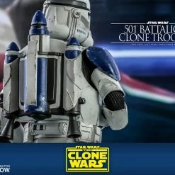 Maybang's Collectibles Hot Toys Star Wars The Clone Wars Clone Troopers 501st Battalion Clone Trooper 1/6 Scale 12