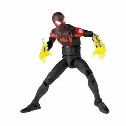 Maybang's Collectibles Hasbro Marvel Legends Spider-Man 3 6-Inch Action Figure Wave 13 Spider-Man Miles Morales Action Figure (Marvel's Armadillo BAF)