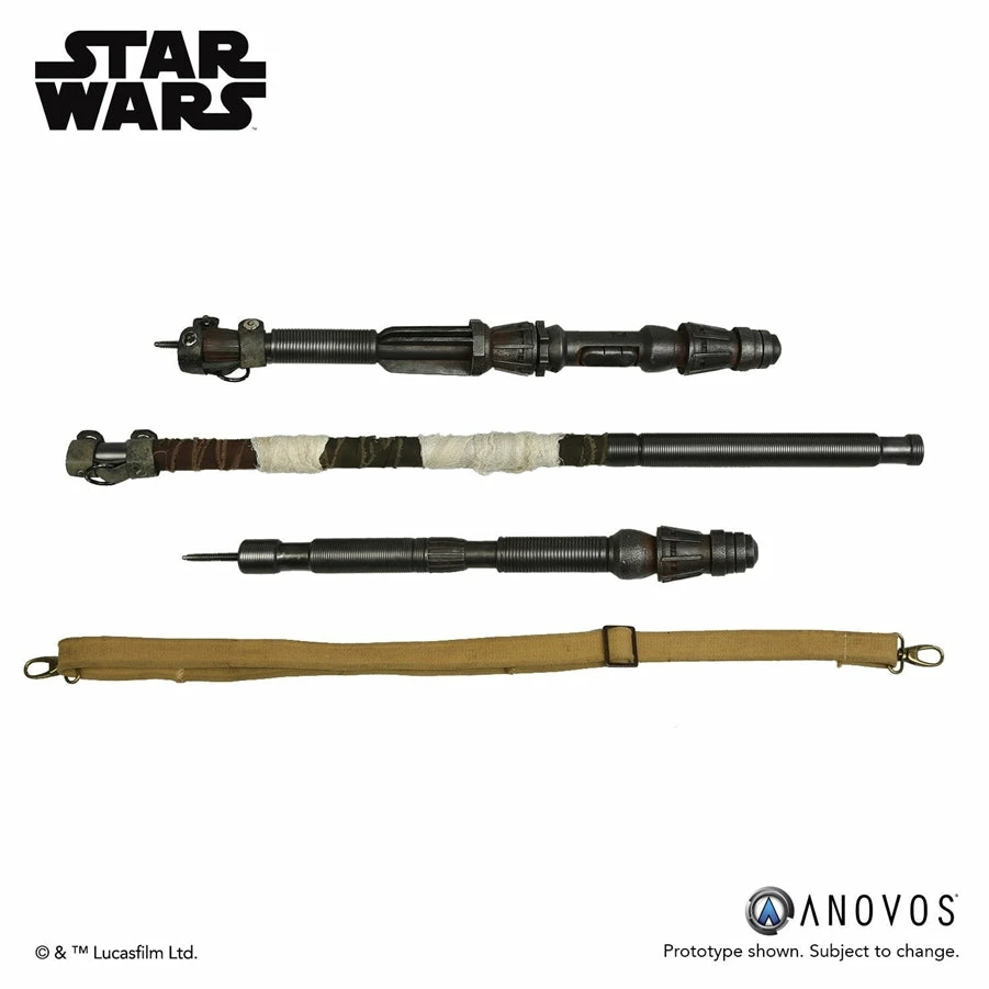 Vendor-unknown Anovos Star Wars: The Force Awakens Rey Quarterstaff Full Size Movie Prop Replica 6 Vendor-unknown Anovos Star Wars: The Force Awakens Rey Quarterstaff Full Size Movie Prop Replica