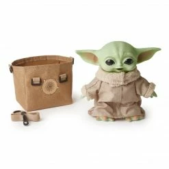Maybang's Collectibles Mattel Star Wars The Mandalorian The Child Premium Plush Satchell Bundle