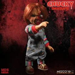 Maybang's Collectibles Mezco Toyz Child's Play 3 Designer Series Talking Pizza Face Chucky Mega Size 15" Figure 12 Maybang's Collectibles Mezco Toyz Child's Play 3 Designer Series Talking Pizza Face Chucky Mega Size 15