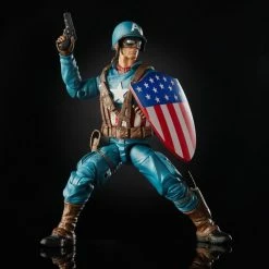 Maybang's Collectibles Hasbro Marvel Comics 80th Anniversary Marvel Legends Ultimate Captain America 6-Inch Action Figure With Motorcycle