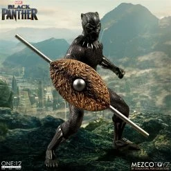 Vendor-unknown Mezco Toyz One:12 Collective Marvel Comics Black Panther 1/12 Scale 6" Action Figure