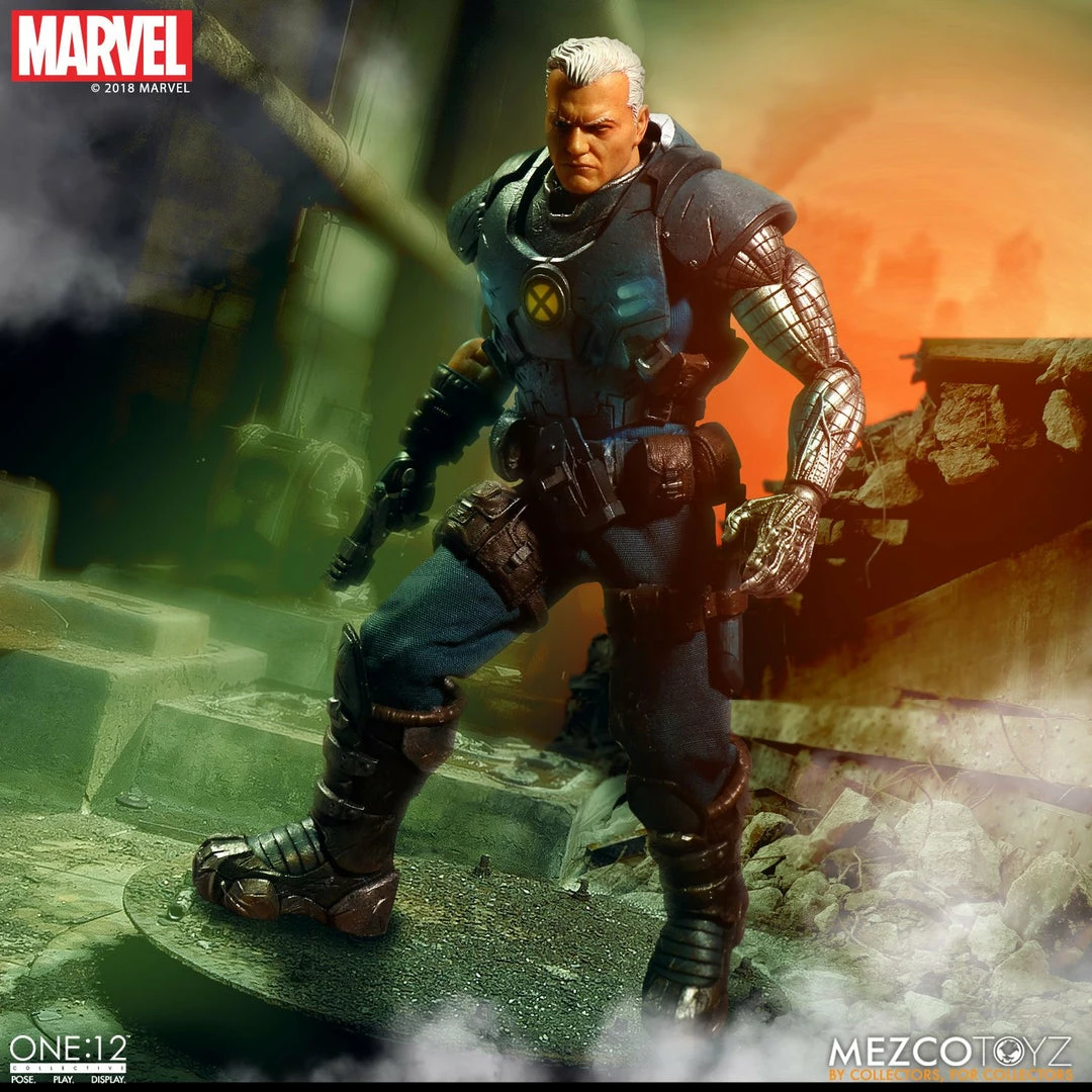 Maybang's Collectibles Mezco Toyz One:12 Collective Marvel Comics Cable 1/12 Scale Action Figure 3 Maybang's Collectibles Mezco Toyz One:12 Collective Marvel Comics Cable 1/12 Scale Action Figure