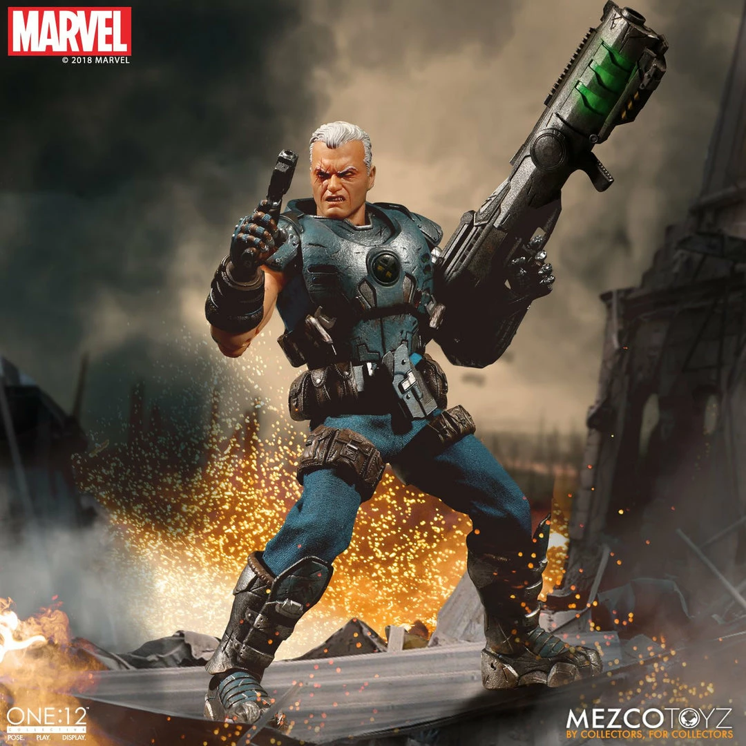 Maybang's Collectibles Mezco Toyz One:12 Collective Marvel Comics Cable 1/12 Scale Action Figure 5 Maybang's Collectibles Mezco Toyz One:12 Collective Marvel Comics Cable 1/12 Scale Action Figure