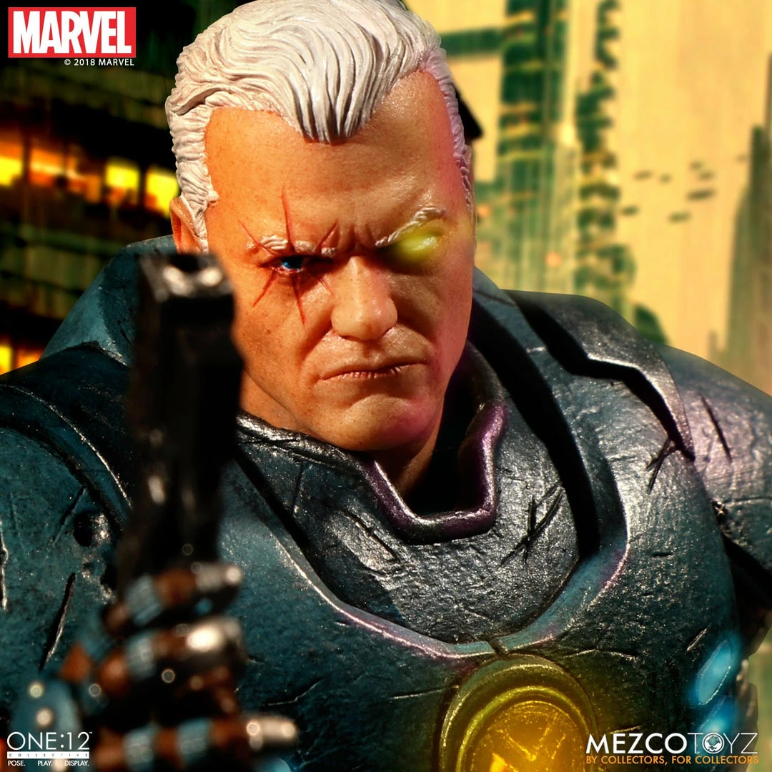Maybang's Collectibles Mezco Toyz One:12 Collective Marvel Comics Cable 1/12 Scale Action Figure 6 Maybang's Collectibles Mezco Toyz One:12 Collective Marvel Comics Cable 1/12 Scale Action Figure