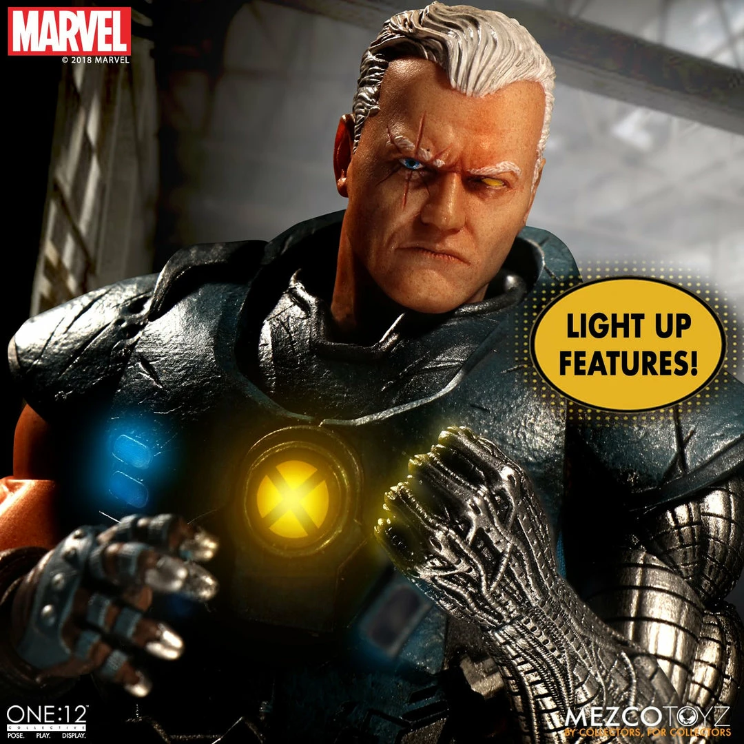 Maybang's Collectibles Mezco Toyz One:12 Collective Marvel Comics Cable 1/12 Scale Action Figure 7 Maybang's Collectibles Mezco Toyz One:12 Collective Marvel Comics Cable 1/12 Scale Action Figure