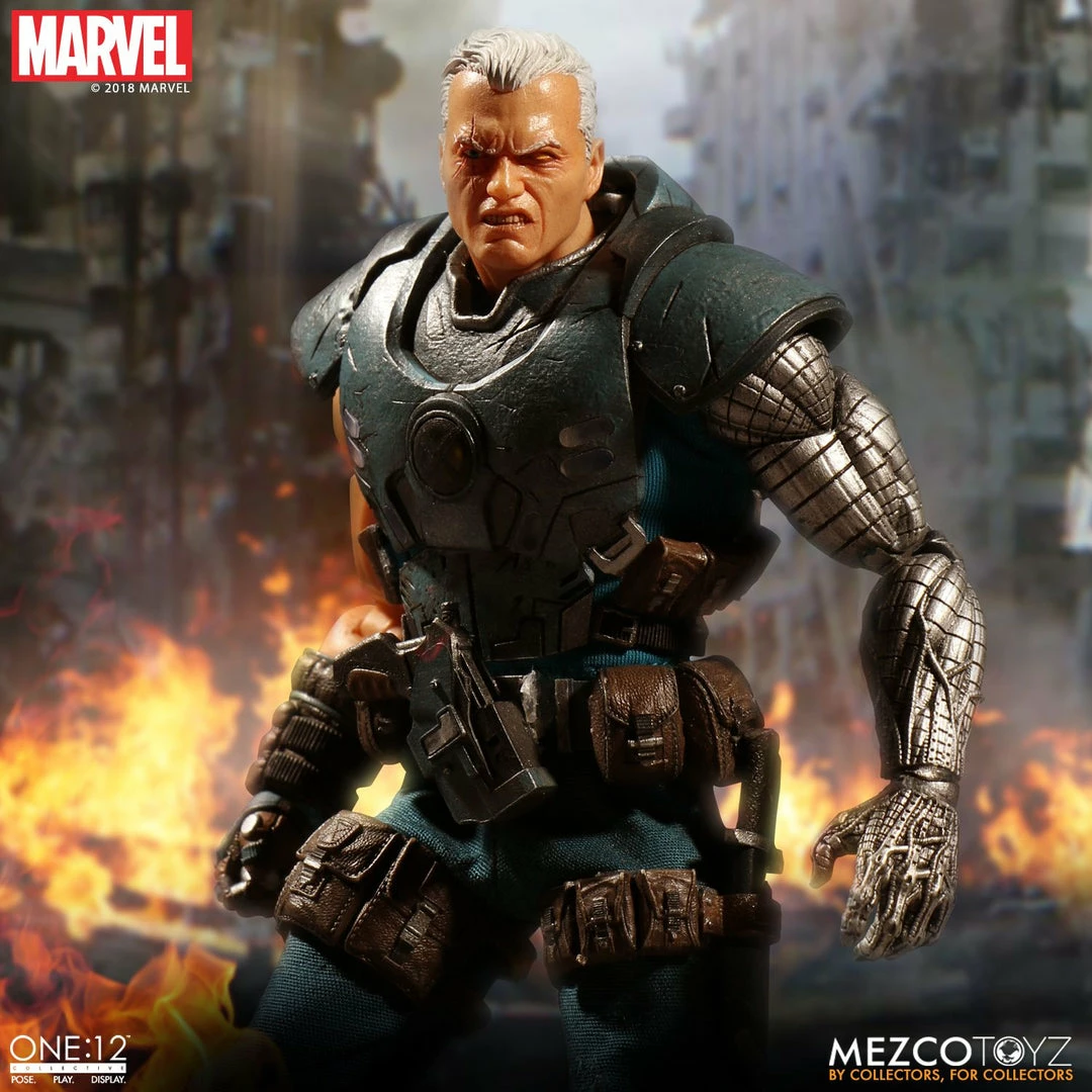 Maybang's Collectibles Mezco Toyz One:12 Collective Marvel Comics Cable 1/12 Scale Action Figure 8 Maybang's Collectibles Mezco Toyz One:12 Collective Marvel Comics Cable 1/12 Scale Action Figure