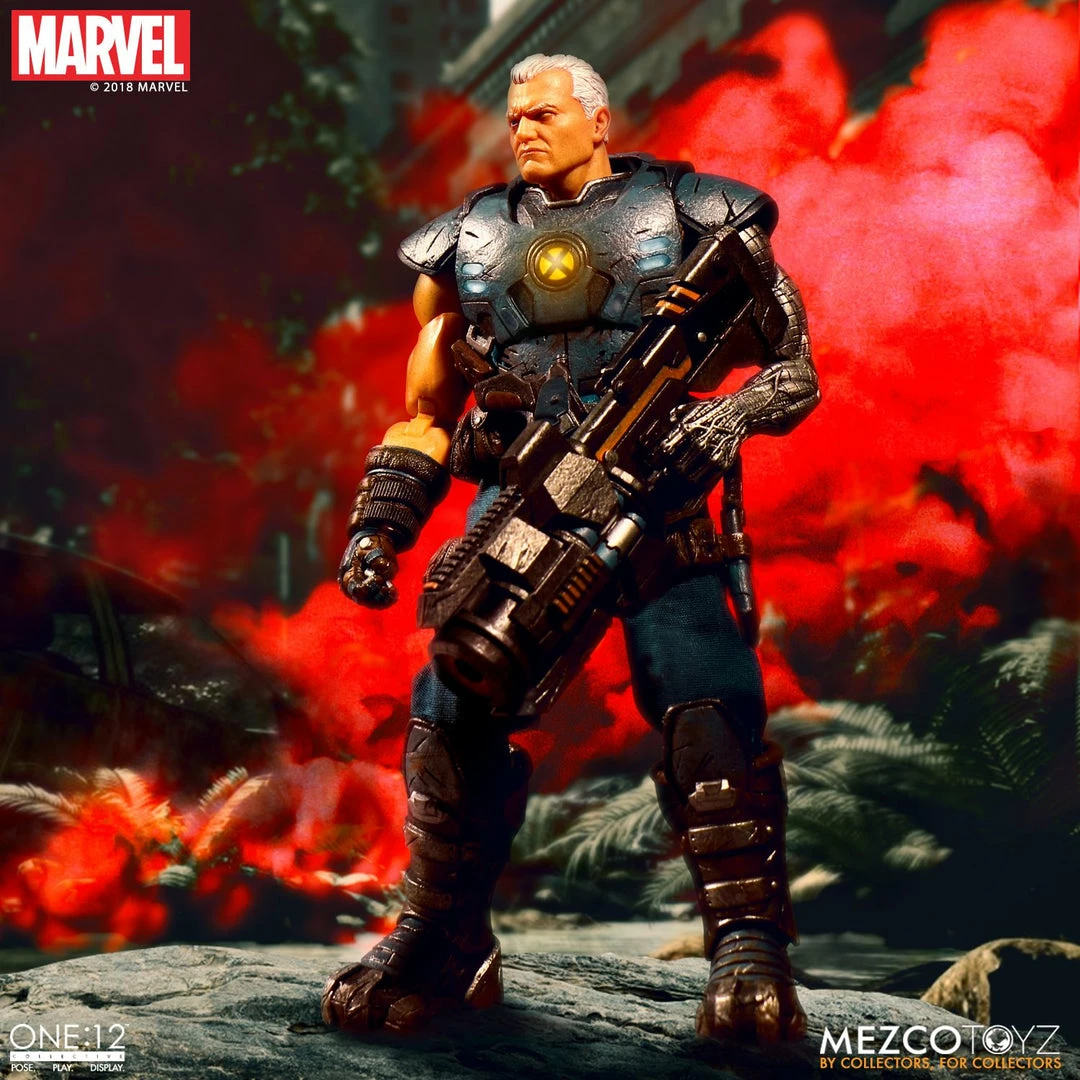 Maybang's Collectibles Mezco Toyz One:12 Collective Marvel Comics Cable 1/12 Scale Action Figure 10 Maybang's Collectibles Mezco Toyz One:12 Collective Marvel Comics Cable 1/12 Scale Action Figure
