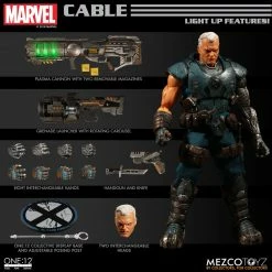 Maybang's Collectibles Mezco Toyz One:12 Collective Marvel Comics Cable 1/12 Scale Action Figure 23 Maybang's Collectibles Mezco Toyz One:12 Collective Marvel Comics Cable 1/12 Scale Action Figure
