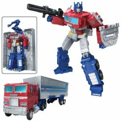 Maybang's Collectibles Hasbro Transformers War For Cybertron Kingdom Leader Optimus Prime Action Figure