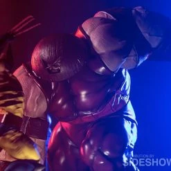 Vendor-unknown Iron Studios Marvel Comics X-Men Wolverine Vs Juggernaut 1/6 Scale Battle Diorama Statue