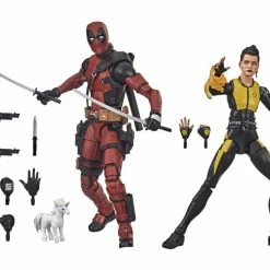 Maybang's Collectibles Hasbro X-Men Marvel Legends 20th Anniversary Deadpool & Negasonic Teenage Warhead Action Figure 2 Pack Set