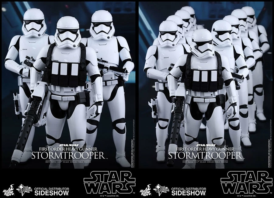 Vendor-unknown Hot Toys Star Wars Episode VII The Force Awakens First Order Heavy Gunner Stormtrooper 1/6 Scale 12" Figure 4 Vendor-unknown Hot Toys Star Wars Episode VII The Force Awakens First Order Heavy Gunner Stormtrooper 1/6 Scale 12" Figure