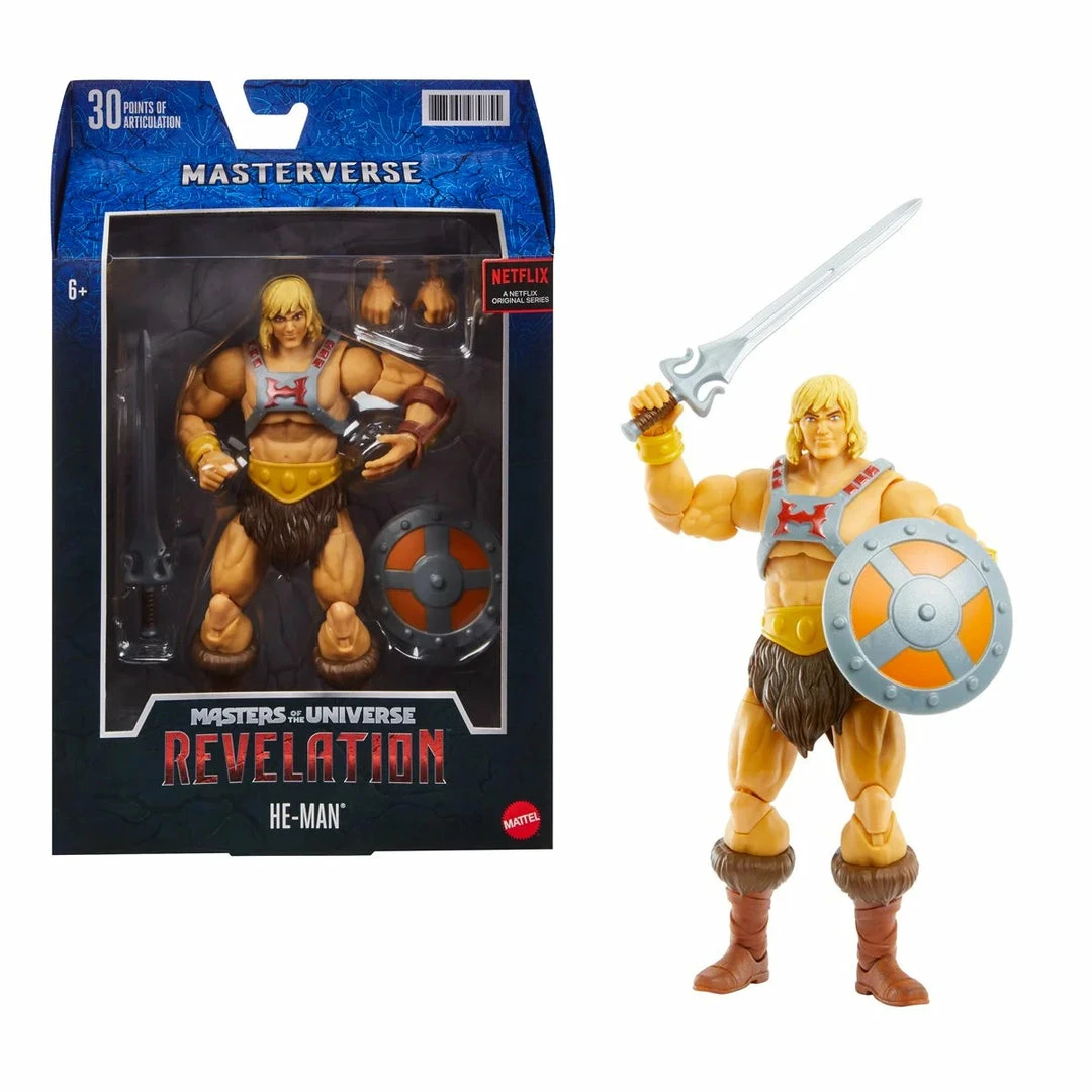 Maybang's Collectibles Mattel Masters Of The Universe Masterverse Action Figure Wave 1 Set Of 4 He-Man, Skeletor, Evil-Lyn & Moss Man 6 Maybang's Collectibles Mattel Masters Of The Universe Masterverse Action Figure Wave 1 Set Of 4 He-Man, Skeletor, Evil-Lyn & Moss Man