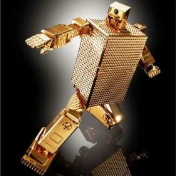 Vendor-unknown Bandai Soul Of Chogokin GX-32R Gold Lightan 24-Karat Gold Plating Ver. Gold Lightern Figure