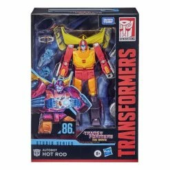 Maybang's Collectibles Hasbro Transformers Studio Series 86 Voyager Hot Rod Action Figure