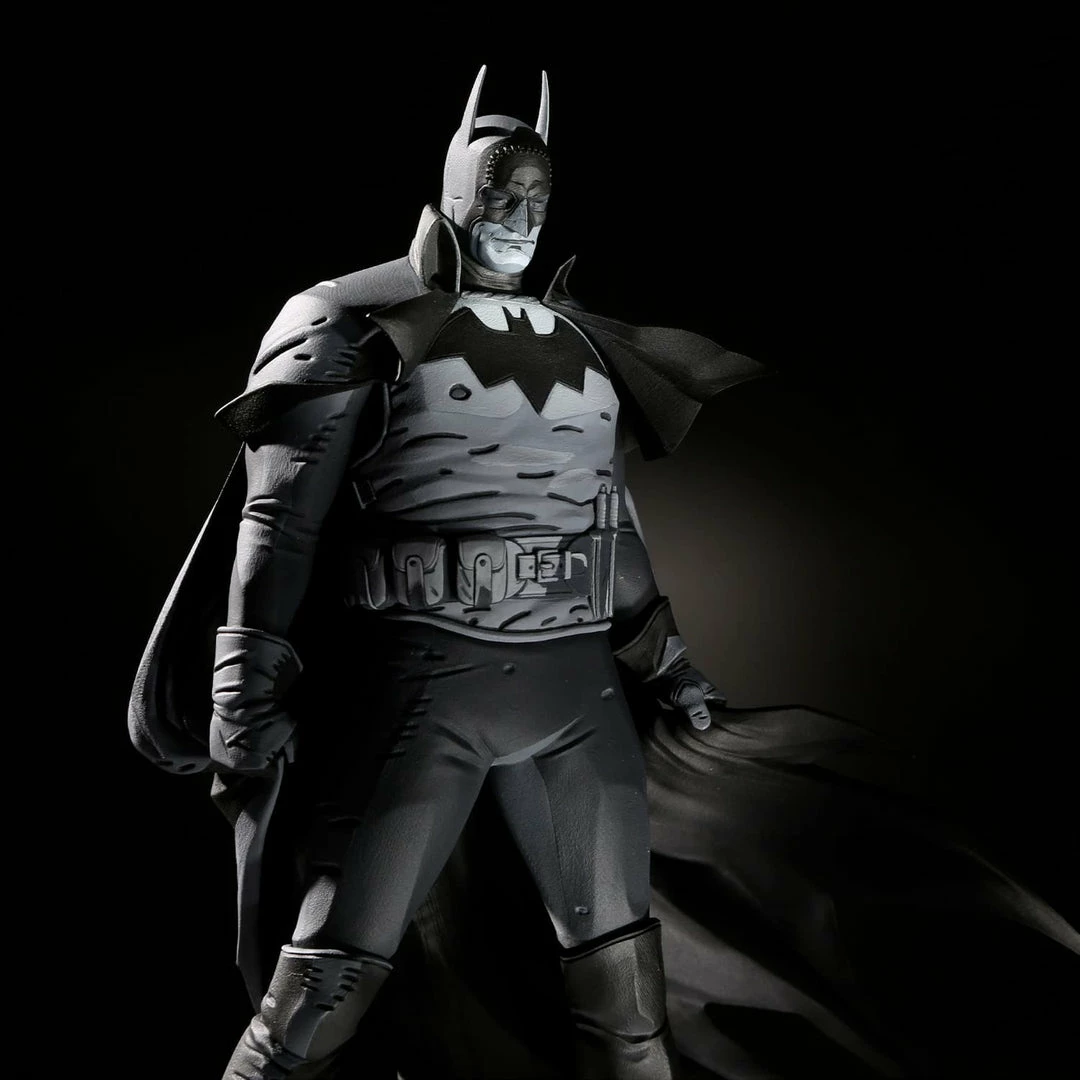 Maybang's Collectibles McFarlane Toys DC Direct Batman Black & White Gotham By Gaslight By Mike Mignola 1:10 Scale Resin Statue DC Collectibles 3 Maybang's Collectibles McFarlane Toys DC Direct Batman Black & White Gotham By Gaslight By Mike Mignola 1:10 Scale Resin Statue DC Collectibles