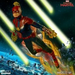 Maybang's Collectibles Mezco Toyz One:12 Collective Marvel Comics Captain Marvel 1/12 Scale Action Figure 16 Maybang's Collectibles Mezco Toyz One:12 Collective Marvel Comics Captain Marvel 1/12 Scale Action Figure