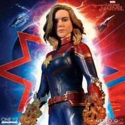 Maybang's Collectibles Mezco Toyz One:12 Collective Marvel Comics Captain Marvel 1/12 Scale Action Figure 21 Maybang's Collectibles Mezco Toyz One:12 Collective Marvel Comics Captain Marvel 1/12 Scale Action Figure