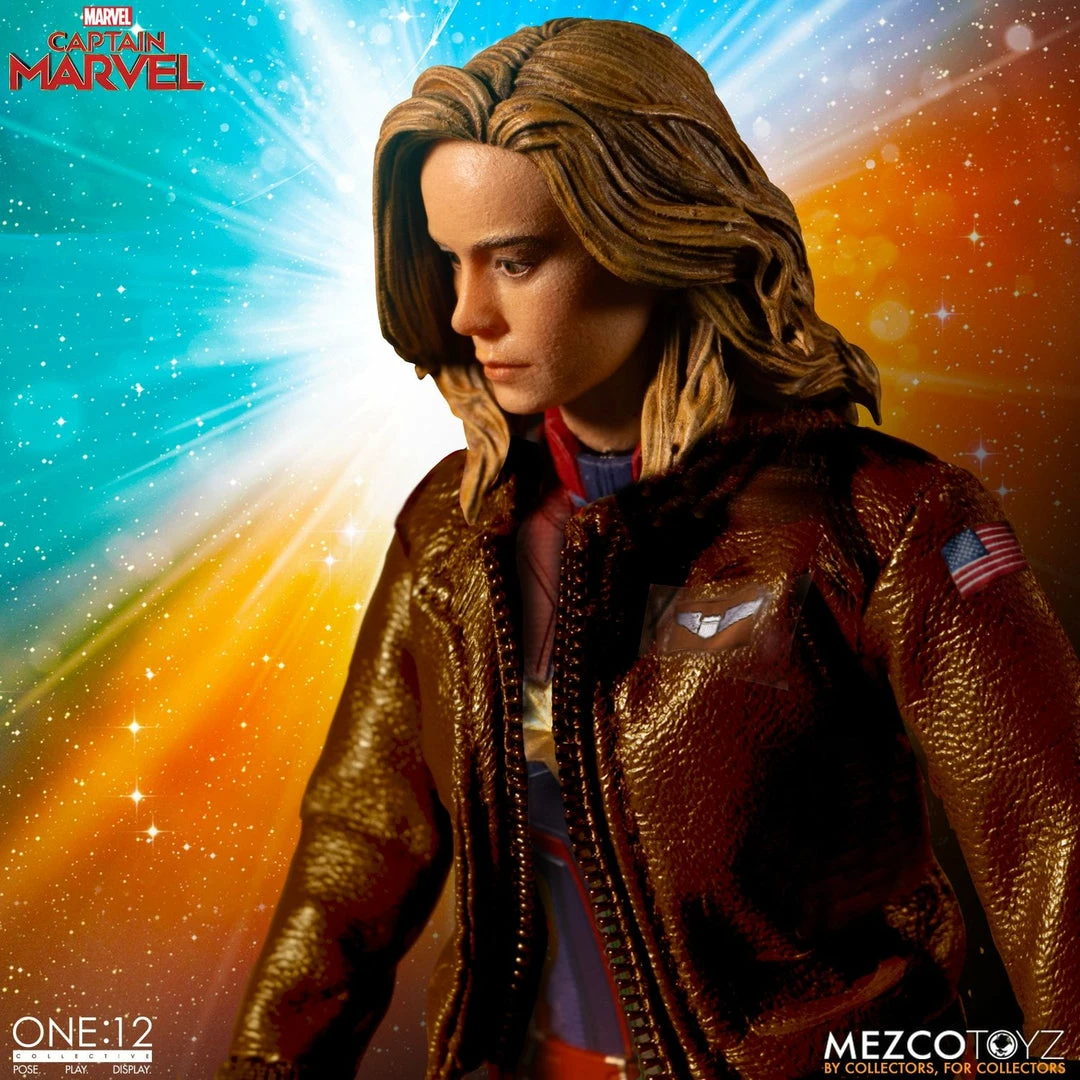 Maybang's Collectibles Mezco Toyz One:12 Collective Marvel Comics Captain Marvel 1/12 Scale Action Figure 11 Maybang's Collectibles Mezco Toyz One:12 Collective Marvel Comics Captain Marvel 1/12 Scale Action Figure