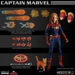 Maybang's Collectibles Mezco Toyz One:12 Collective Marvel Comics Captain Marvel 1/12 Scale Action Figure 23 Maybang's Collectibles Mezco Toyz One:12 Collective Marvel Comics Captain Marvel 1/12 Scale Action Figure