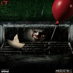 Maybang's Collectibles Mezco Toyz One:12 Collective IT (2017): Pennywise 1/12 Scale Action Figure Monsters