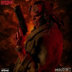Maybang's Collectibles Mezco Toyz One:12 Collective Hellboy (2019): Hellboy 1/12 Scale Action Figure