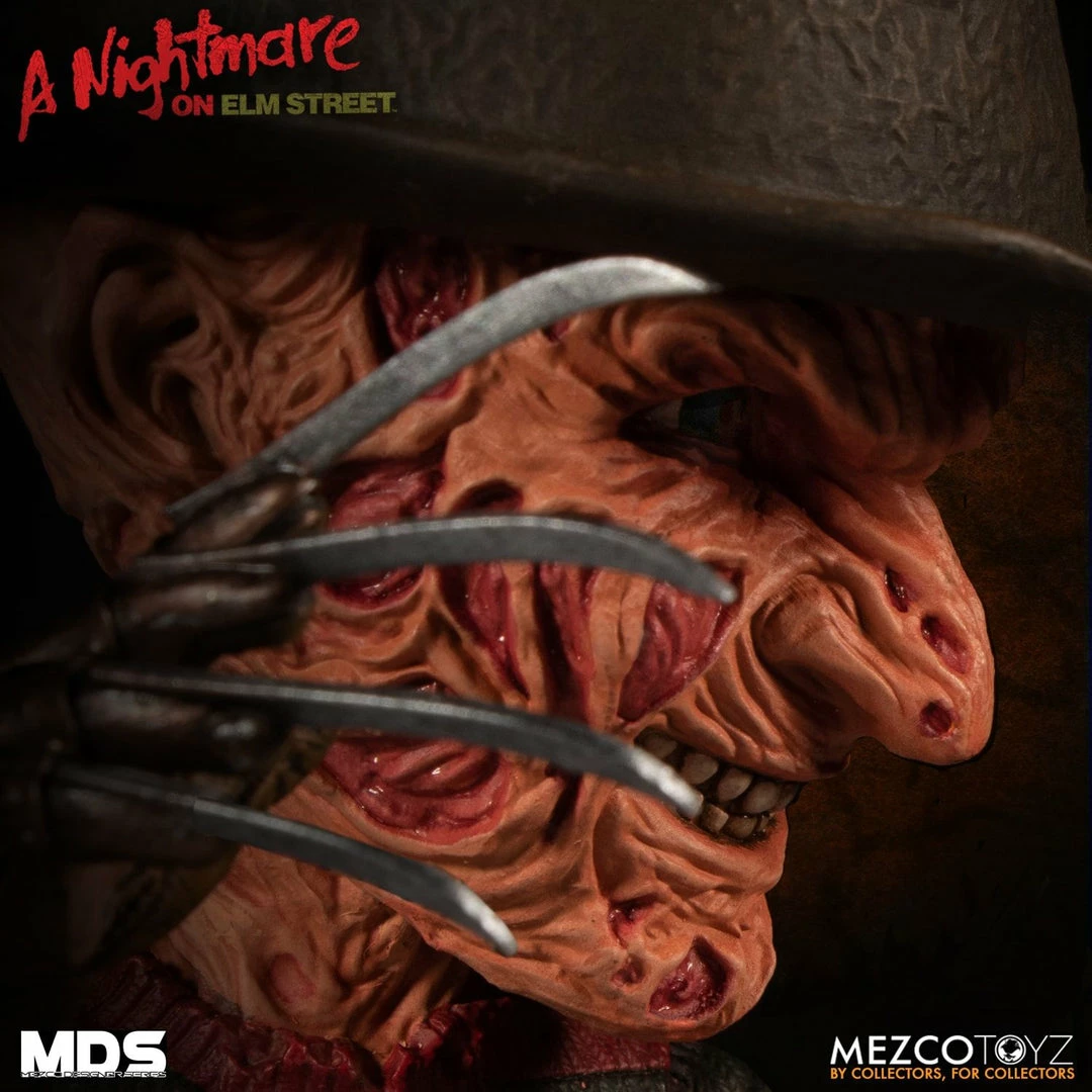 Maybang's Collectibles Mezco Toyz Designer Series A Nightmare On Elm Street 3 Dream Warriors - Freddy Krueger 1 Maybang's Collectibles Mezco Toyz Designer Series A Nightmare On Elm Street 3 Dream Warriors - Freddy Krueger