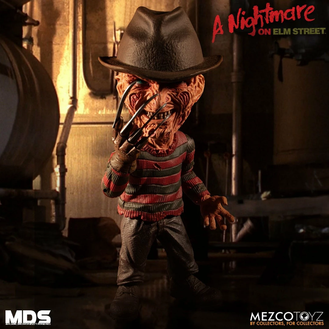 Maybang's Collectibles Mezco Toyz Designer Series A Nightmare On Elm Street 3 Dream Warriors - Freddy Krueger 2 Maybang's Collectibles Mezco Toyz Designer Series A Nightmare On Elm Street 3 Dream Warriors - Freddy Krueger