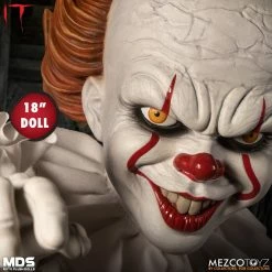 Maybang's Collectibles Mezco Toyz Mezco Designer Series It (2017) Pennywise Roto Plush Doll