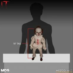 Maybang's Collectibles Mezco Toyz Mezco Designer Series It (2017) Pennywise Roto Plush Doll