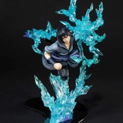 Maybang's Collectibles Bandai Naruto Figuarts ZERO Sasuke Uchiha (Shippuden Kizuna Relation) PVC Statue