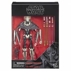 Maybang's Collectibles Hasbro Star Wars The Black Series General Grievous 6-Inch Action Figure