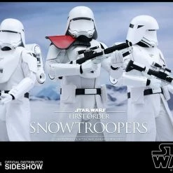 Vendor-unknown Hot Toys Star Wars Episode VII The Force Awakens First Order Snowtroopers 2 Pack 1/6 Scale 12" Figure Set