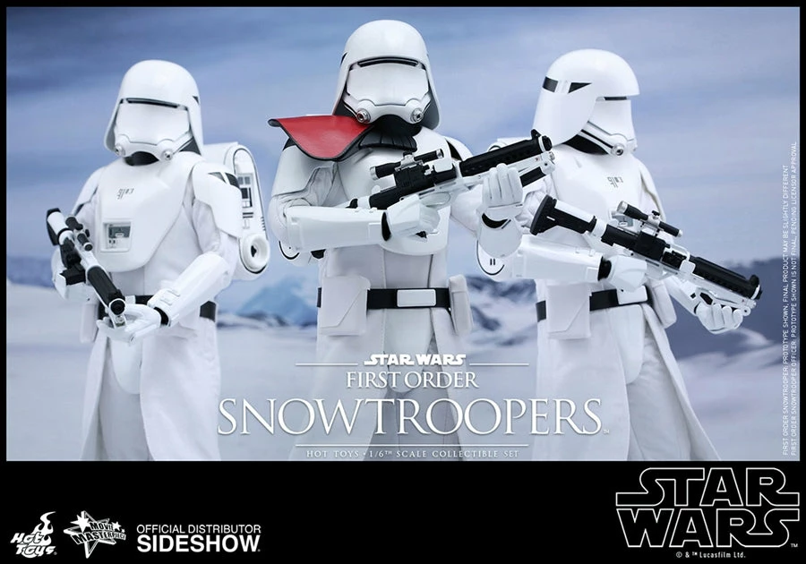 Vendor-unknown Hot Toys Star Wars Episode VII The Force Awakens First Order Snowtroopers 2 Pack 1/6 Scale 12" Figure Set 1 Vendor-unknown Hot Toys Star Wars Episode VII The Force Awakens First Order Snowtroopers 2 Pack 1/6 Scale 12" Figure Set