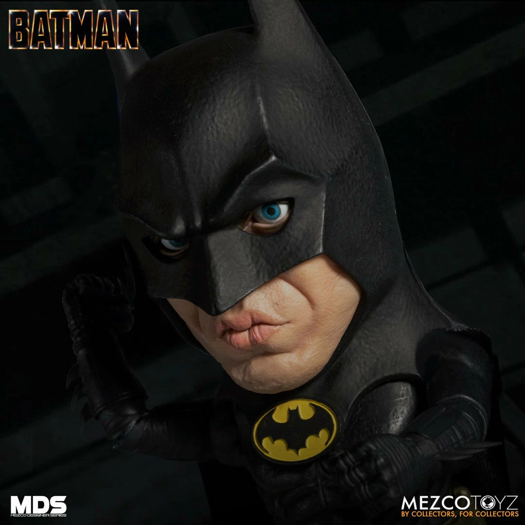 Maybang's Collectibles Mezco Toyz Designer Series Deluxe Batman (1989) 6" Action Figure 3 Maybang's Collectibles Mezco Toyz Designer Series Deluxe Batman (1989) 6" Action Figure