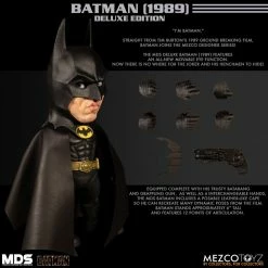 Maybang's Collectibles Mezco Toyz Designer Series Deluxe Batman (1989) 6" Action Figure 14 Maybang's Collectibles Mezco Toyz Designer Series Deluxe Batman (1989) 6