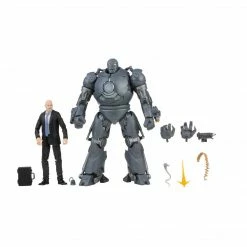 Maybang's Collectibles Hasbro Marvel Legends Infinity Saga Iron Man Iron Monger & Obadiah Stane Action Figures Set