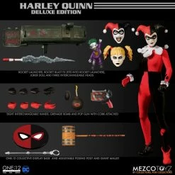 Maybang's Collectibles Mezco Toyz One:12 Collective DC Comics Harley Quinn - Deluxe Edition 1/12 Scale Action Figure