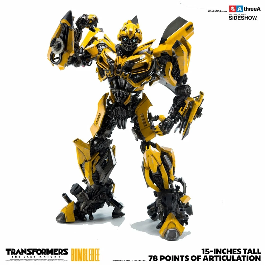 Vendor-unknown ThreeA 3A ThreeA Transformers The Last Knight Bumblebee Premium Scale Collectible Figure 1 Vendor-unknown ThreeA 3A ThreeA Transformers The Last Knight Bumblebee Premium Scale Collectible Figure